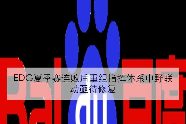 EDG夏季赛连败后重组指挥体系中野联动亟待修复